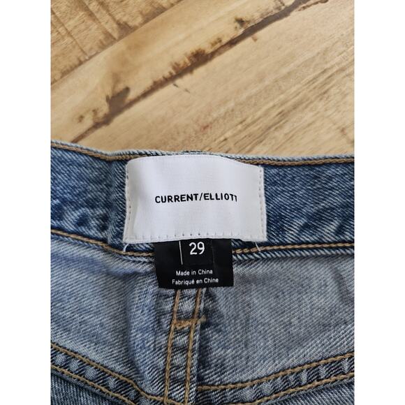 Current Elliot The Fling Jeans Women's Size 29 High Rise Straight Leg - Picture 9 of 9